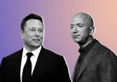 Jeff Bezos và Elon Musk trong cuộc “chạy đua” cho một danh hiệu mà không ai muốn tỷ phú keo kiệt nhất thế giới