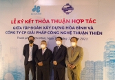 Hòa Bình và Thuận Thiên ký kết hợp tác trong thi công xây dựng