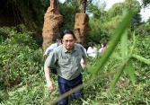Những ngày qua, hàng trăm người dân từ nhiều nơi đang đổ về đây 'săn đất'