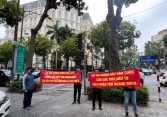 Tân Hoàng Minh tạm đóng văn phòng