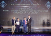 Metro Star nhận giải thưởng ‘Dự án phức hợp có thiết kế kiến trúc đẹp nhất Việt Nam 2022’