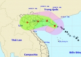 Bão số 3 giật cấp 12 cách vùng biển Quảng Ninh - Hải Phòng 180km