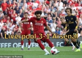 Liverpool 3 - 1 Arsenal: Mohamed Salah lập cú đúp