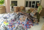 Thu giữ gần 1.500 khẩu súng nhựa nhập lậu tại Bình Dương