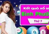 XSBP 25/1/2020: Trực tiếp xổ số Bình Phước thứ Bảy ngày 25/1