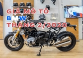 Giá xe máy BMW tháng 2/2020: R NineT cực hot trong khoảng 539 triệu đồng