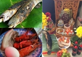 Ý nghĩa của mâm cỗ tam sên và cá lóc nướng trong ngày cúng vía Thần Tài