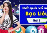 XSBL 28/1/2020: Trực tiếp xổ số Bạc Liêu thứ Ba ngày 28/1