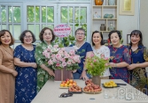 Hội Nữ trí thức Việt Nam tới thăm Tạp chí Phụ nữ Mới và chúc mừng ngày 21/6