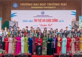 “Xuân trí” lan tỏa vẻ đẹp tri thức và trí tuệ của nữ trí thức ĐH Thương mại