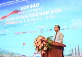 Lễ hội Vì Hòa bình tại Quảng Trị năm 2024 giới thiệu nhiều hoạt động quy mô quốc gia, quốc tế 
