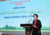 Tìm kiếm giải pháp phát triển đô thị xanh theo hướng bền vững