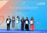 Lễ trao giải Báo chí toàn quốc về Bình đẳng giới năm 2024