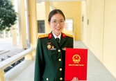 Cô gái Bình Định tốt nghiệp thủ khoa Học viện Kỹ thuật quân sự
