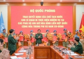 4 bóng hồng, trong số 8 sĩ quan ưu tú lên đường nhận nhiệm vụ gìn giữ hòa bình Liên Hợp Quốc