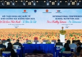Dinh dưỡng học đường là nền tảng cho tầm vóc và trí lực Việt Nam