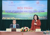 Trí thức Việt Nam đồng hành cùng tương lai xanh