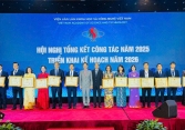 Tỷ lệ nhà khoa học nữ tiệm cận 40% trong 7 công trình khoa học xuất sắc năm 2025 của Viện Hàn lâm