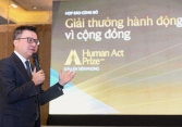 Công bố Giải thưởng Hành động vì cộng đồng Human Act Prize nhằm tôn vinh những cống hiến cho xã hội