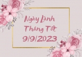 Xem ngày lành tháng tốt 9/9/2023: Chị em có thể chọn hôm nay để thẩm mỹ, làm đẹp