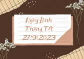 Xem ngày lành tháng tốt 27/9/2023: Nên tránh cải tạo nhà cửa nhưng có thể khai trương buôn bán