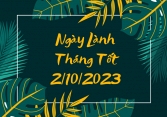 Xem ngày lành tháng tốt 2/10/2023: Bán buôn may mắn, giao dịch thuận lợi