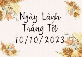 Xem ngày lành tháng tốt 10/10/2023: Hôm nay là ngày thiên thời địa lợi, chỉ cần nhân hòa mọi việc đều dễ thành công