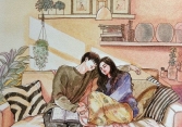 Đang ăn cơm, bỗng nhiên bố tôi hét to một tiếng rồi bỏ nhà đi cả tuần không về