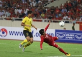 Việt Nam có 3 điểm sau chiến thắng 1-0 trước Malaysia