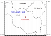 Thừa Thiên - Huế động đất lần thứ 26 trong vòng 5 năm