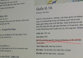 Google ghi tên Quốc lộ 1A là 'mạng lưới cao tốc quốc gia Trung Quốc'