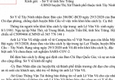 Đã tìm được người trốn cách ly ở Tây Ninh