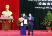 Chủ tịch Hội Liên hiệp Phụ nữ Việt Nam giữ chức Bí thư tỉnh Ninh Bình