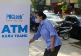 ATM khẩu trang ở Hà Nội trong ngày hoạt động đầu tiên