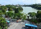 Hồ Gươm thay 'áo mới' sau 5 tháng chỉnh trang