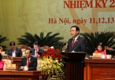 Ông Vương Đình Huệ tái đắc cử Bí thư Thành ủy Hà Nội khóa XVII
