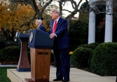 Tổng thống Trump đã có phát biểu chính thức đầu tiên sau bầu cử, dường như thừa nhận chiến thắng của ông Joe