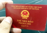 Bộ Thông tin và Truyền thông công bố mẫu thẻ nhà báo kỳ hạn 2021-2025