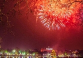 Tết Dương lịch 2021, Hà Nội bắn pháo hoa tầm cao ở ba điểm