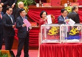 Bà Trương Thị Mai - ủy viên nữ duy nhất trong Bộ Chính trị khóa XIII.