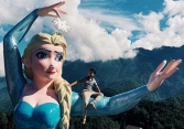 Cưỡng chế tháo dỡ Nữ hoàng băng giá Elsa ở Sapa