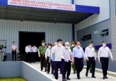Bình Dương: Chủ tịch nước đề nghị đẩy nhanh tiến độ để vận hành bệnh viện dã chiến 5.000 giường