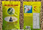 Gạo ST25 in hình ông Hồ Quang Cua để chống hàng giả tiếp tục bị làm nhái