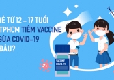 Trẻ từ 12 - 17 tuổi ở TP.HCM tiêm vaccine ngừa Covid-19 ở đâu?