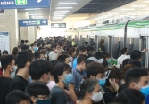 Hanoi Metro thực hiện 4 giải pháp 'nóng' giảm lượng khách tập trung đông đúc khi đi tàu Cát Linh - Hà Đông