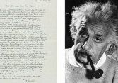 Đấu giá bản thảo quý hiếm của Albert Einstein