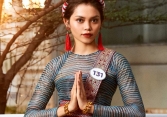 Đàng Vương Huyền Trân- cô gái Chăm dẫn đầu bình chọn tại Hoa hậu Hoàn vũ Việt Nam 2022 