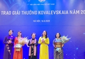 Giải thưởng Kovalevskaia năm 2021 vinh danh 2 nữ giáo sư với những nghiên cứu có tính ứng dụng cao