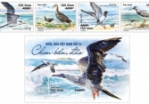 Phát hành bộ tem 'Biển, đảo Việt Nam: Chim biển, đảo'
