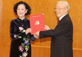 Bà Trương Thị Mai làm Thường trực Ban Bí thư